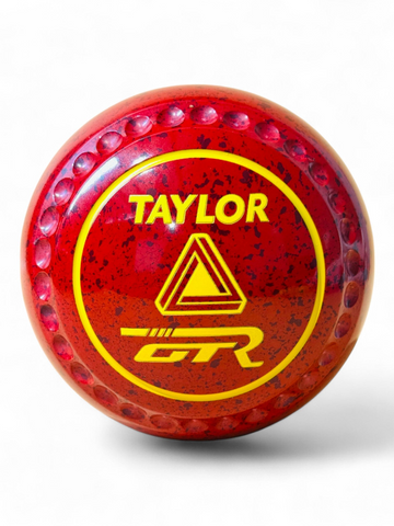 Taylor GTR Cherry Red Geometric Tri Size 3 Half Pipe 34 Stamp