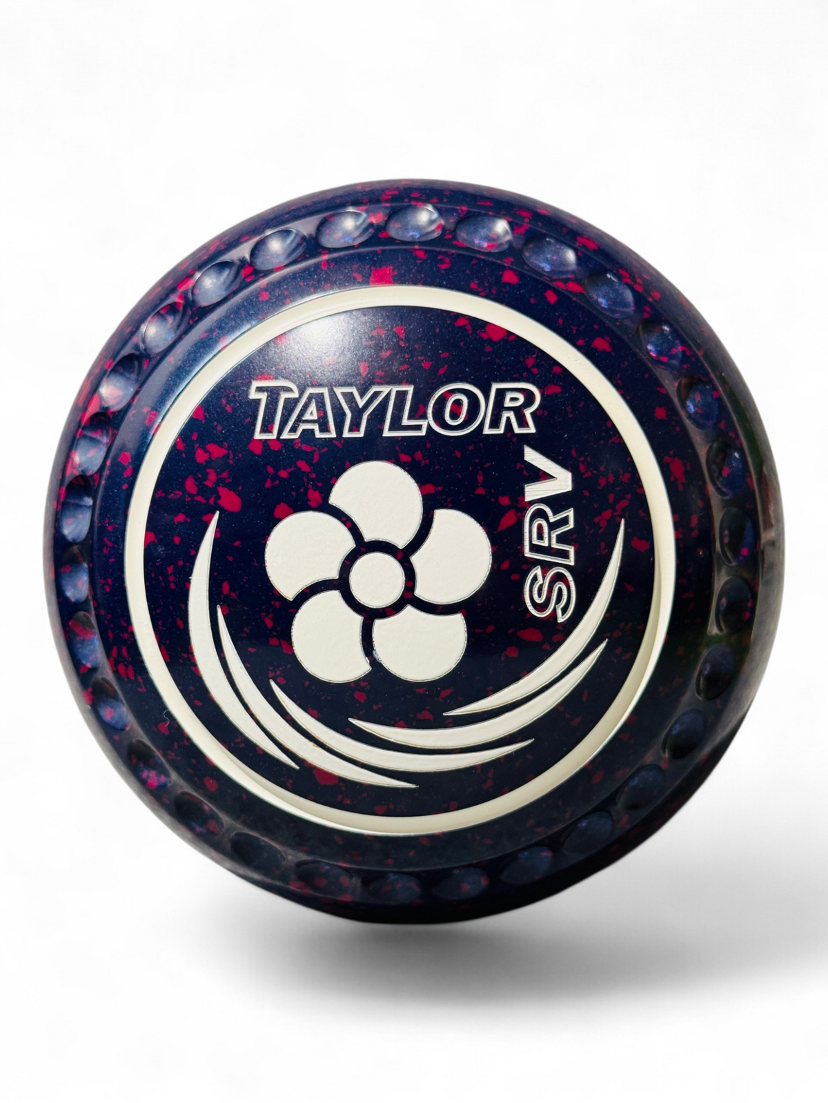 Taylor SRV Dark Blue/Magenta Flower Size 2 Half Pipe 35 Stamp