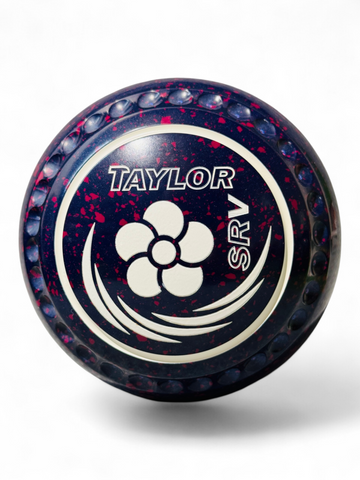 Taylor SRV Dark Blue/Magenta Flower Size 2 Half Pipe 35 Stamp