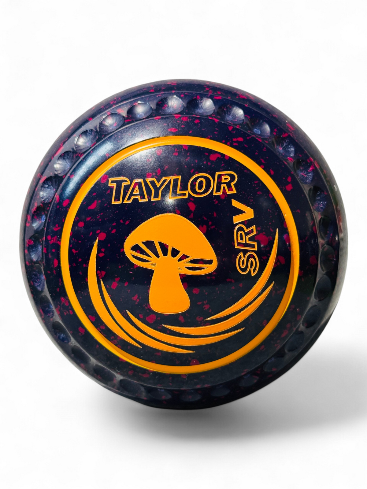 Taylor SRV Dark Blue/Magenta Mushroom Size 2 Half Pipe 35 Stamp