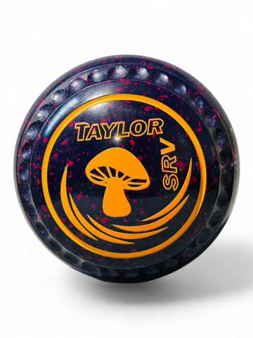 Taylor SRV Dark Blue/Magenta Mushroom Size 2 Half Pipe 35 Stamp