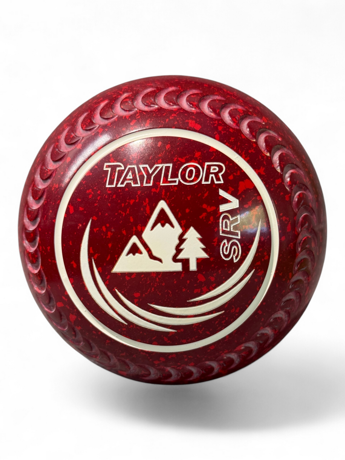 Taylor SRV Maroon/Red Mountains Size 2 Crescent 35 Stamp