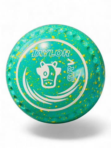 Taylor SRV Mint/Yellow Cow Size 2 Half Pipe 35 Stamp