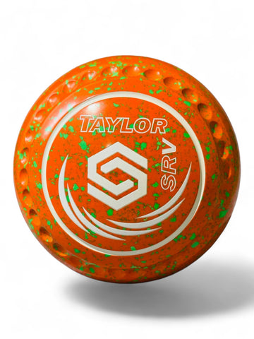 Taylor SRV Orange Lime Geometric Size 2 Half Pipe 35 Stamp