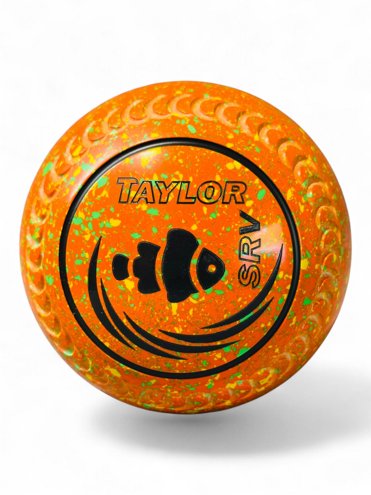 Taylor SRV Orange/Yellow/Lime Fish Size 2 Crescent 35 Stamp