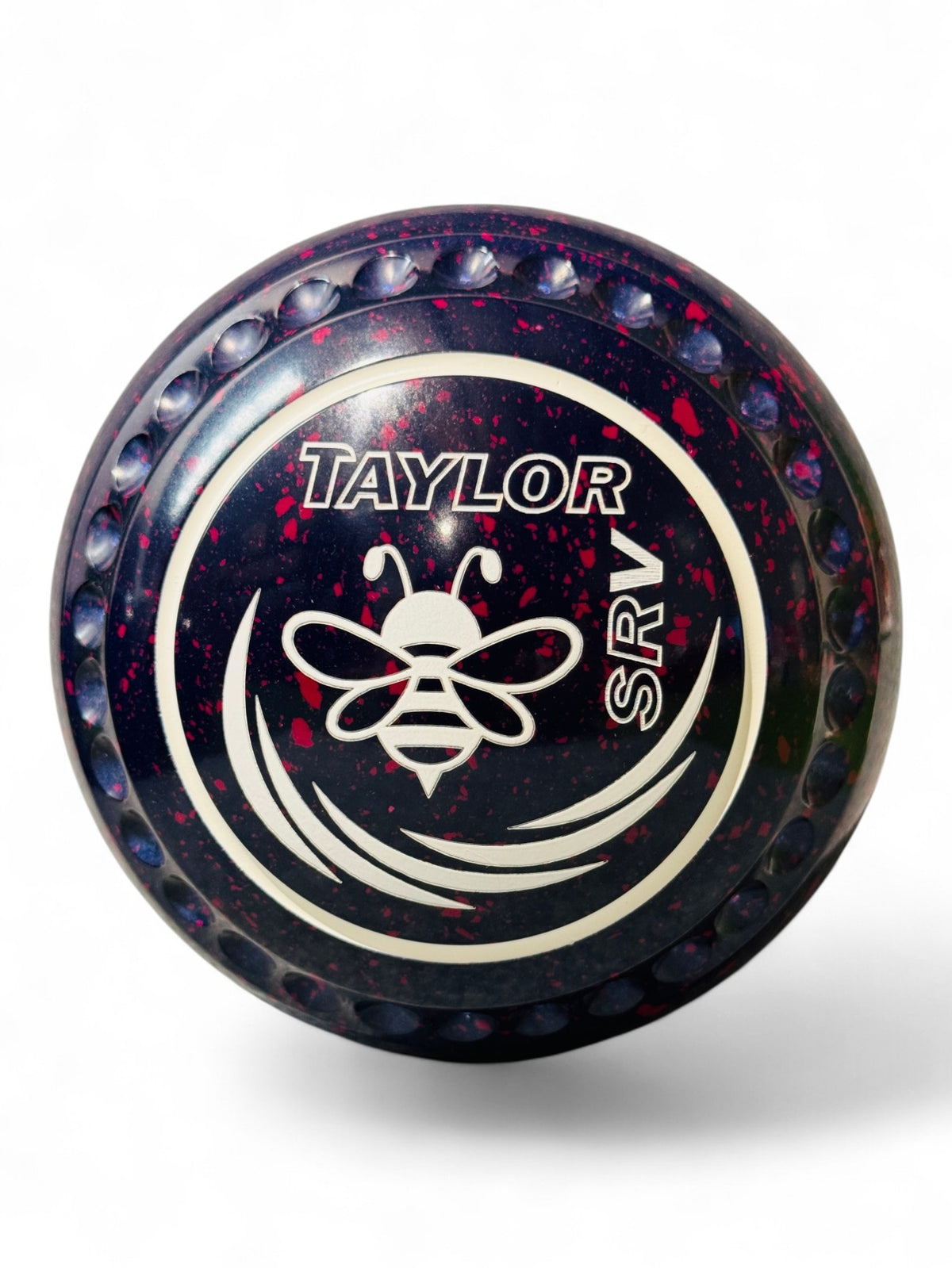 Taylor SRV Dark Blue/Magenta Bee Size 3 Half Pipe 35 Stamp