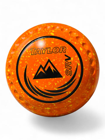 Taylor SRV Orange Yellow Mountain Size 3 Half Pipe 35 Stamp