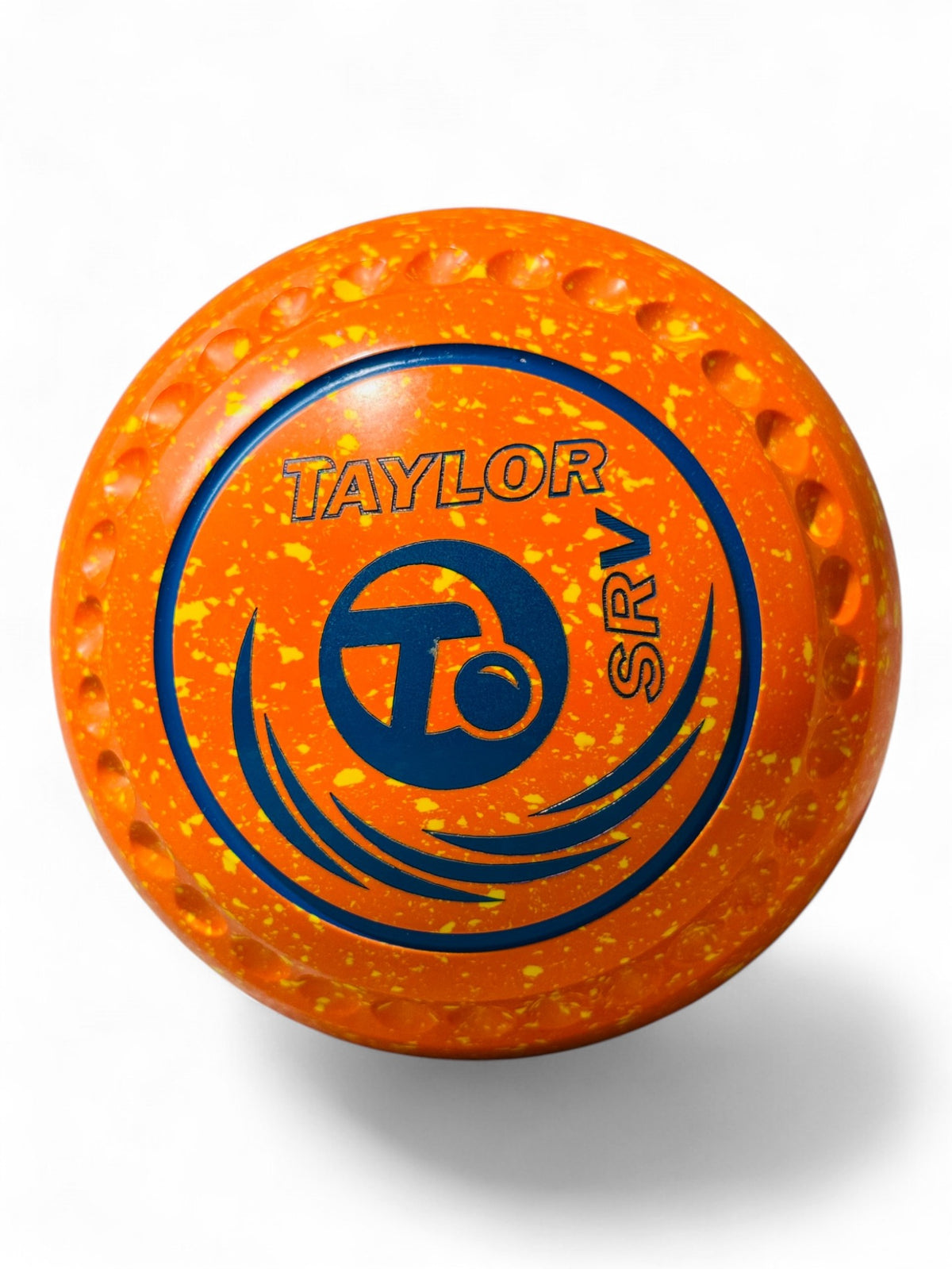 Taylor SRV Orange Yellow Taylor Logo Size 3 Half Pipe 35 Stamp
