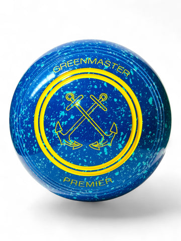 Greenmaster Premier Blue/ Mint Anchor Size 4 Plain 35 Stamp