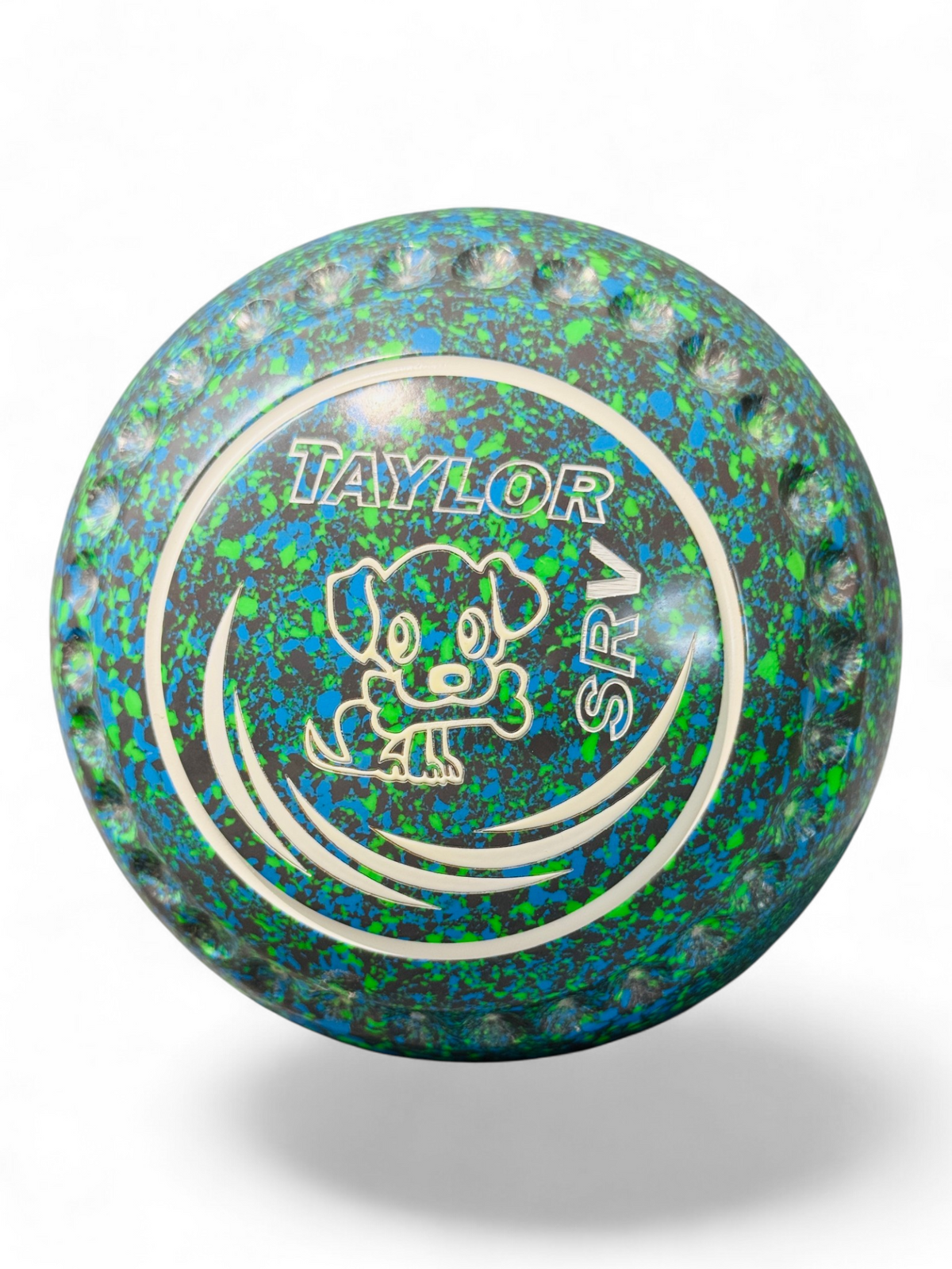 Taylor SRV Iced Lime Dog Size 4 Half Pipe 35 Stamp