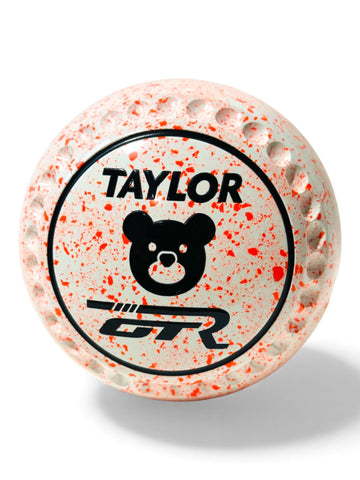 Taylor GTR White/Orange Bear Size 0000 Half Pipe 34 Stamp