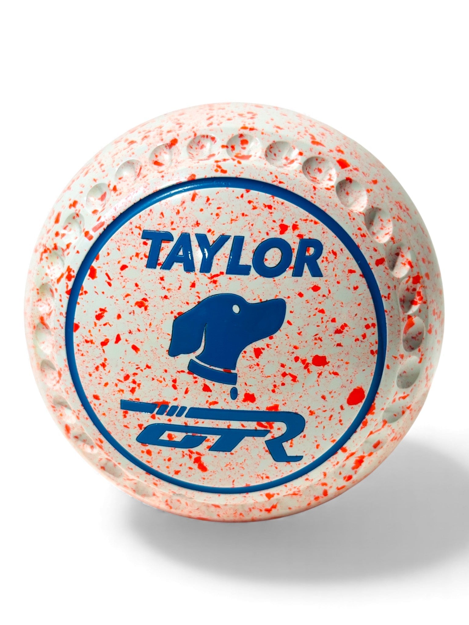 Taylor GTR White/Orange Dog Size 0000 Half Pipe 34 Stamp