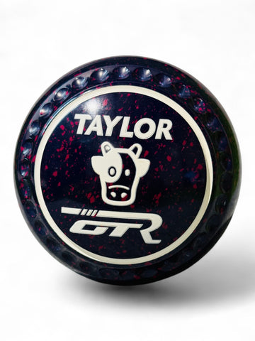 Taylor GTR Dark Blue/Magenta Cow Size 0000 Half Pipe 35 Stamp