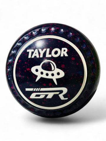 Taylor GTR Dark Blue/Magenta Space Ship Size 0000 Half Pipe 35 Stamp