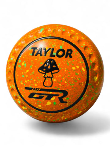 Taylor GTR Orange/Yellow/Lime Mushroom Size 0000 Half Pipe 35 Stamp