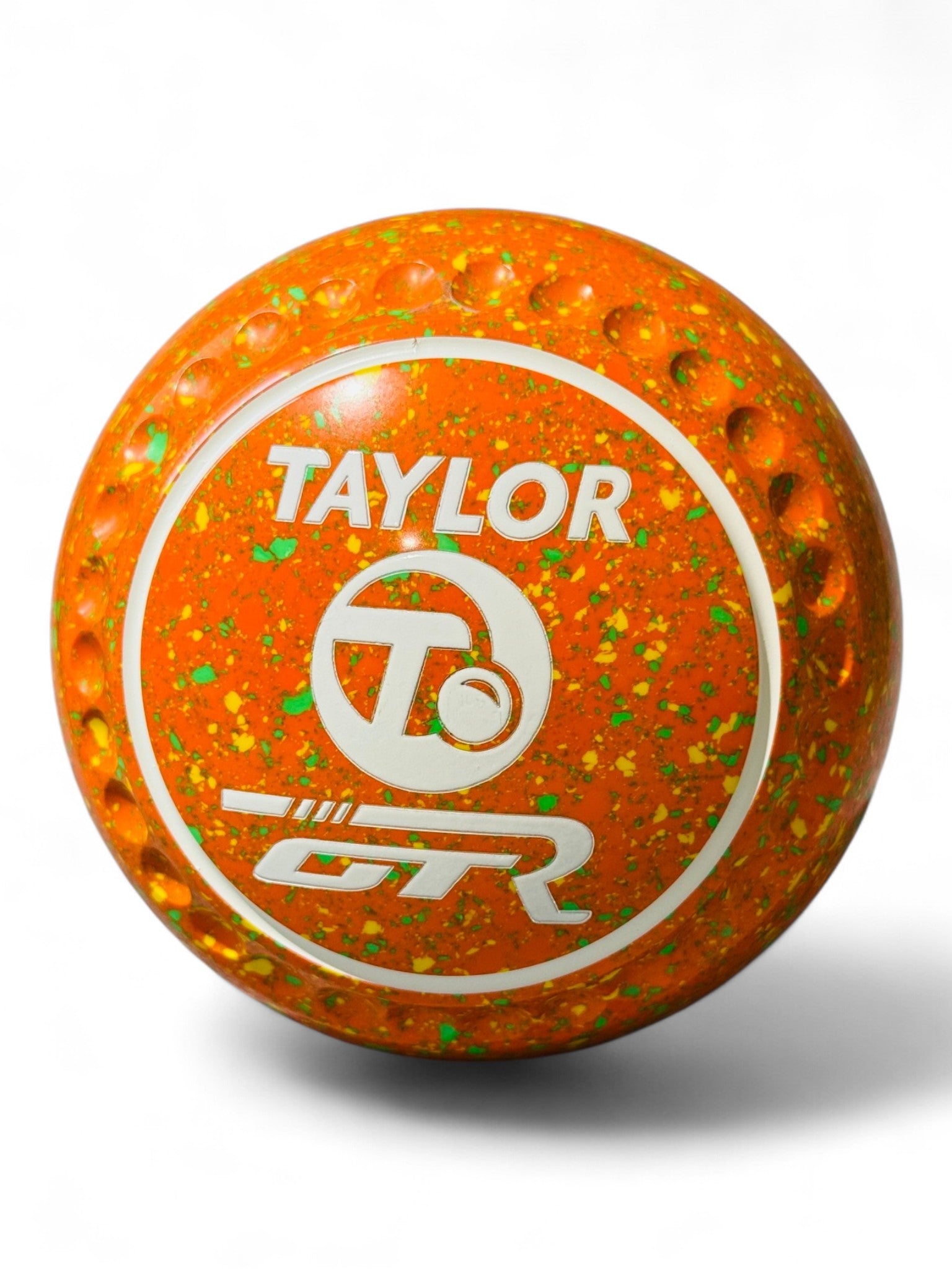 Taylor GTR Orange/Yellow/Lime Taylor Logo Size 0000 Half Pipe 35 Stamp