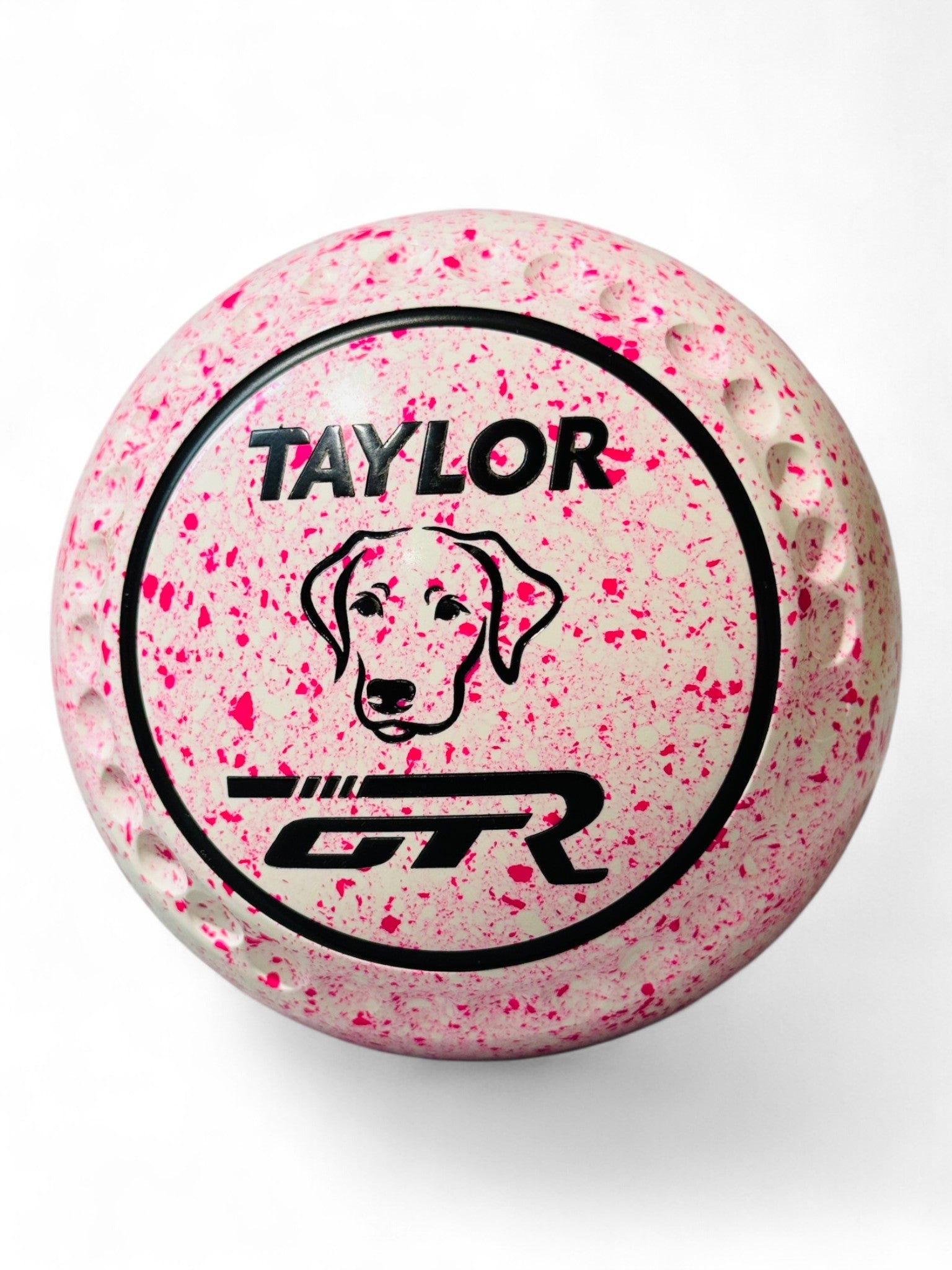 Taylor GTR White/ Pink Dog Size 0000 Half Pipe 35 Stamp