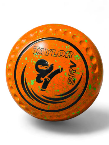 Taylor SRV Orange/Yellow/Lime Ninja Size 0000 Half Pipe 35 Stamp