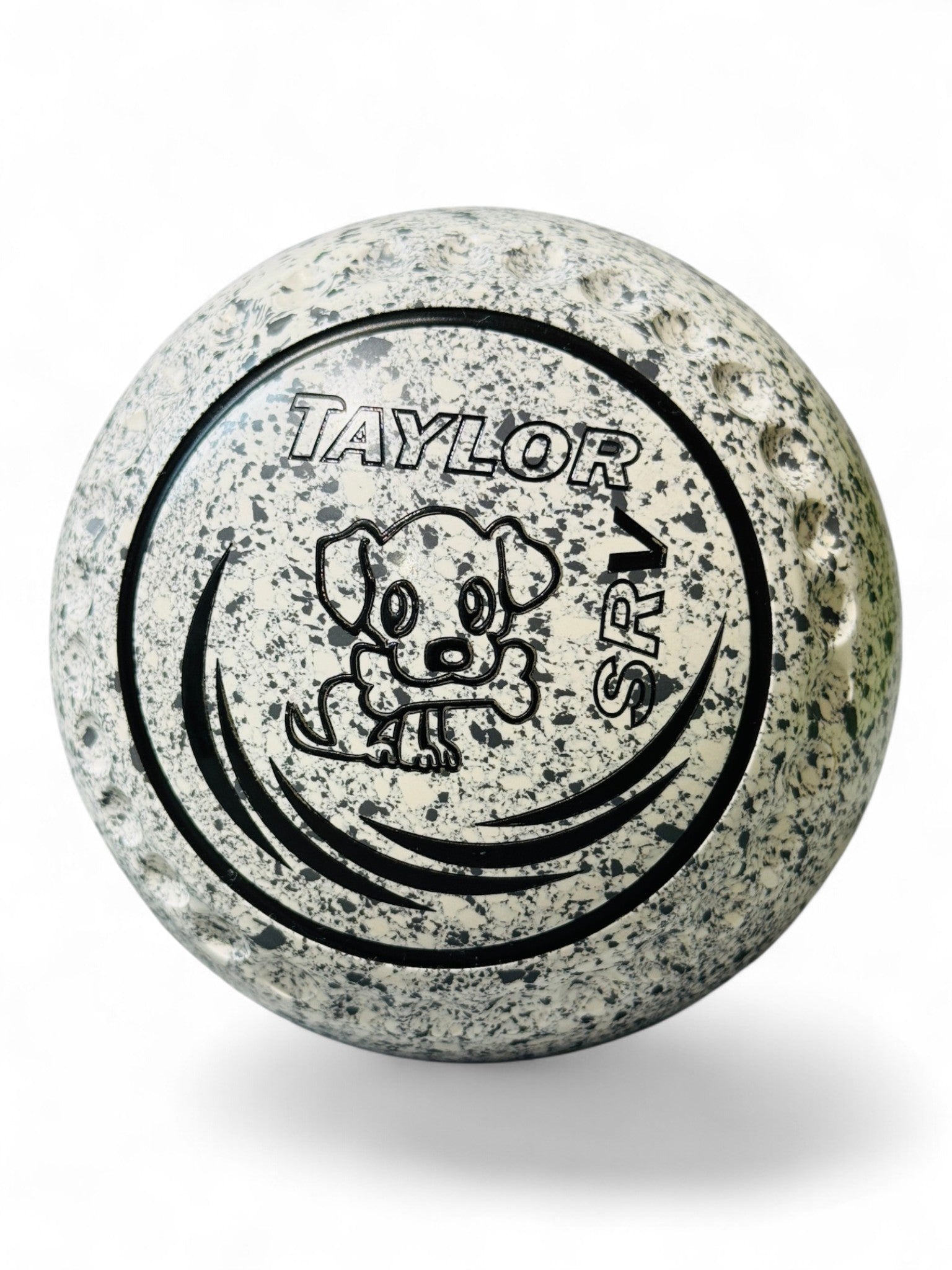 Taylor SRV White/Grey Dog Bone Size 0000 Half Pipe 35 Stamp