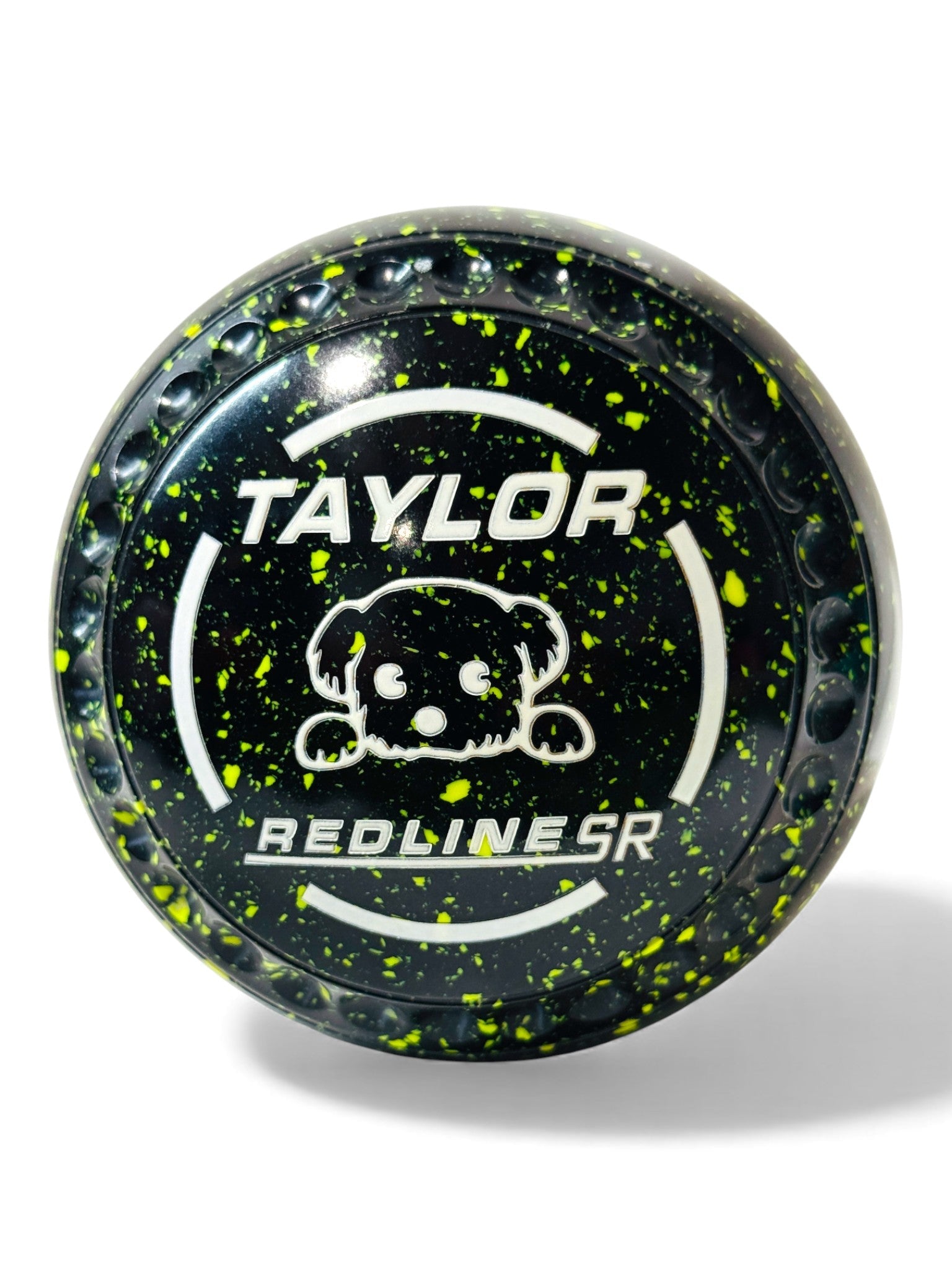 Taylor Redline SR Black/Lemon Dog Size 0000 Half Pipe 34 Stamp