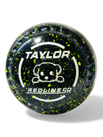 Taylor Redline SR Black/Lemon Dog Size 0000 Half Pipe 34 Stamp