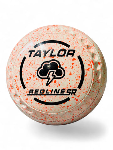 Taylor Redline SR White/Orange Storm Cloud Size 0000 Half Pipe 35 Stamp