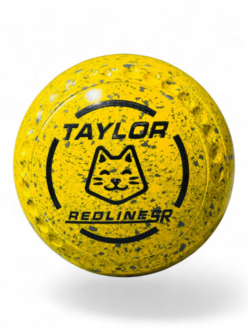 Taylor Redline SR Yellow/Grey Cat Face Size 0000 Half Pipe 35 Stamp