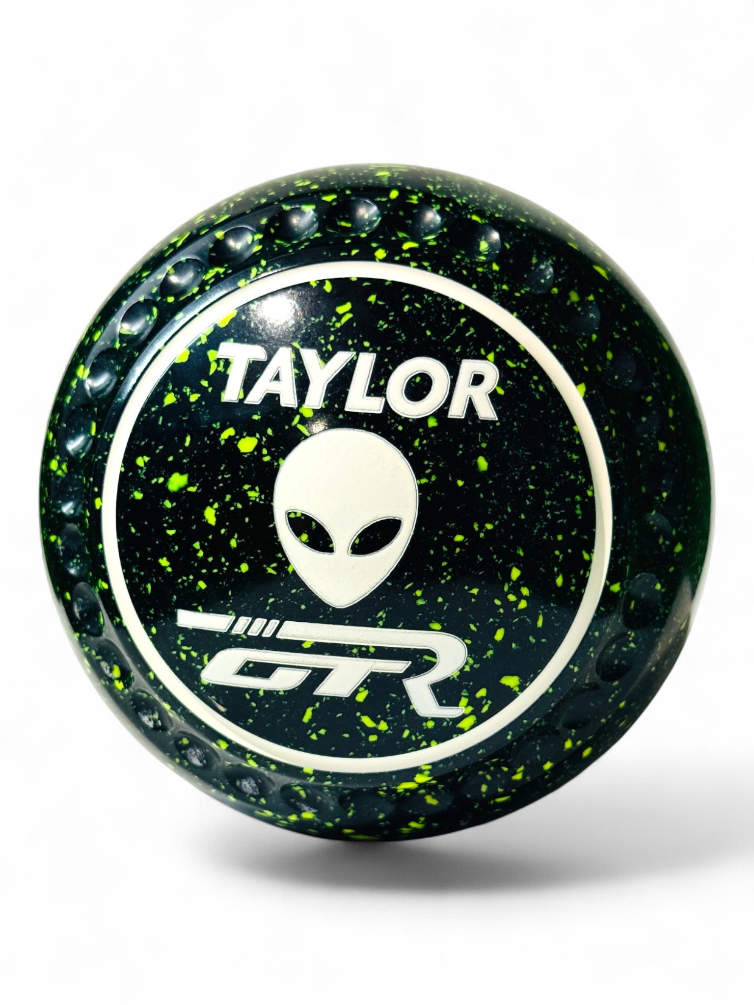 Taylor GTR Black/Lemon Alien Head Size 000 Half Pipe 35 Stamp