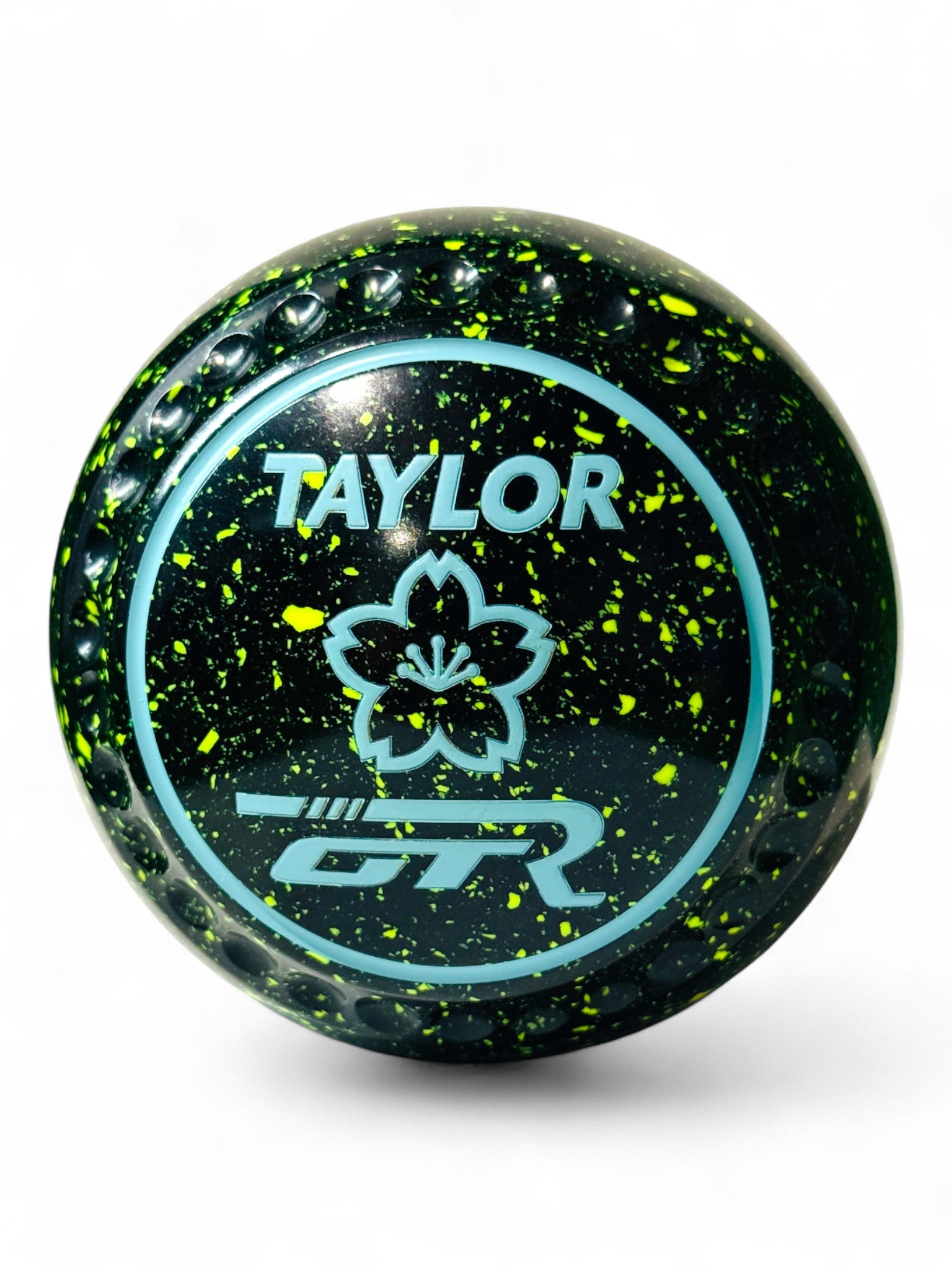 Taylor GTR Black/Lemon Flower Size 000 Half Pipe 35 Stamp