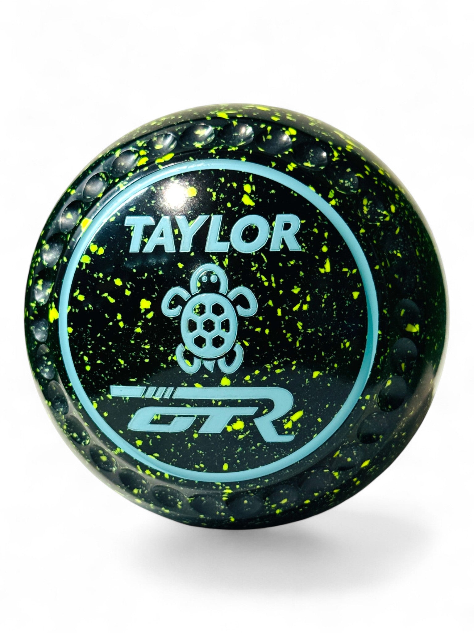 Taylor GTR Black/Lemon Turtle Size 000 Half Pipe 35 Stamp