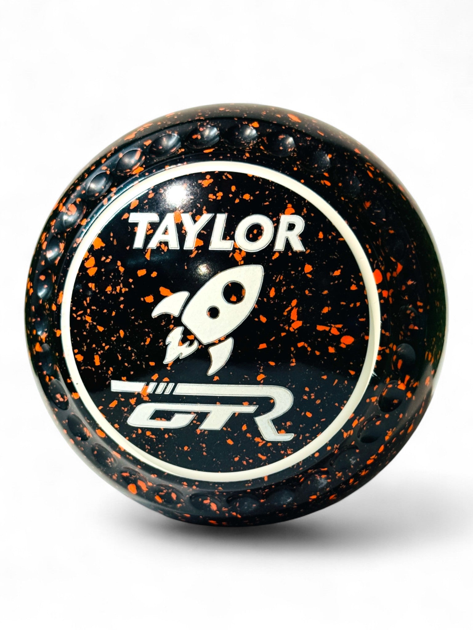 Taylor GTR Black/Orange Rocket Size 000 Half Pipe 35 Stamp