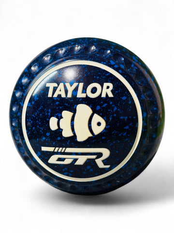 Taylor GTR Dark Blue/Blue Fish Size 000 Half Pipe 35 Stamp