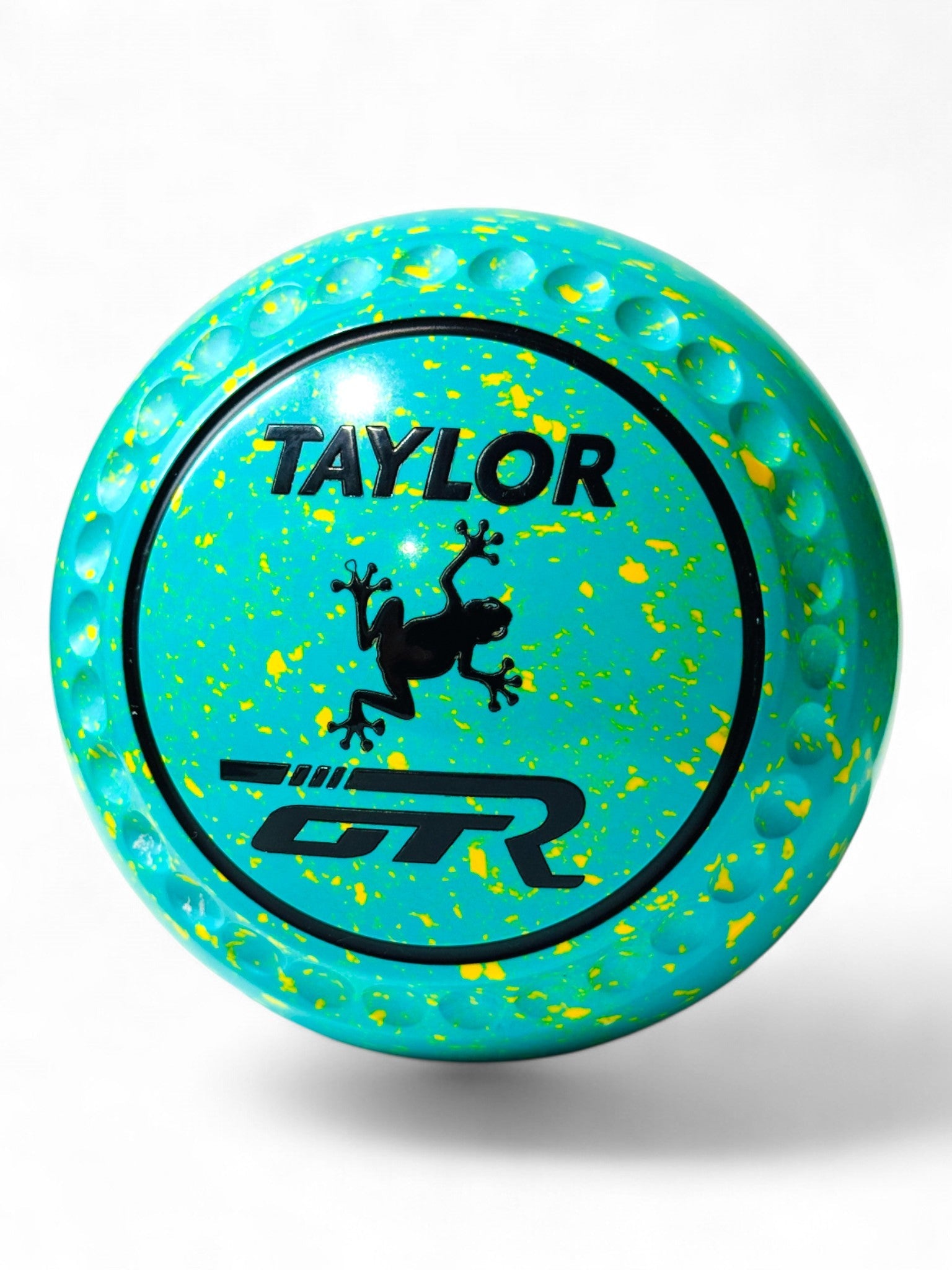 Taylor GTR Mint/ Yellow Frog Size 000 Half Pipe 35 Stamp