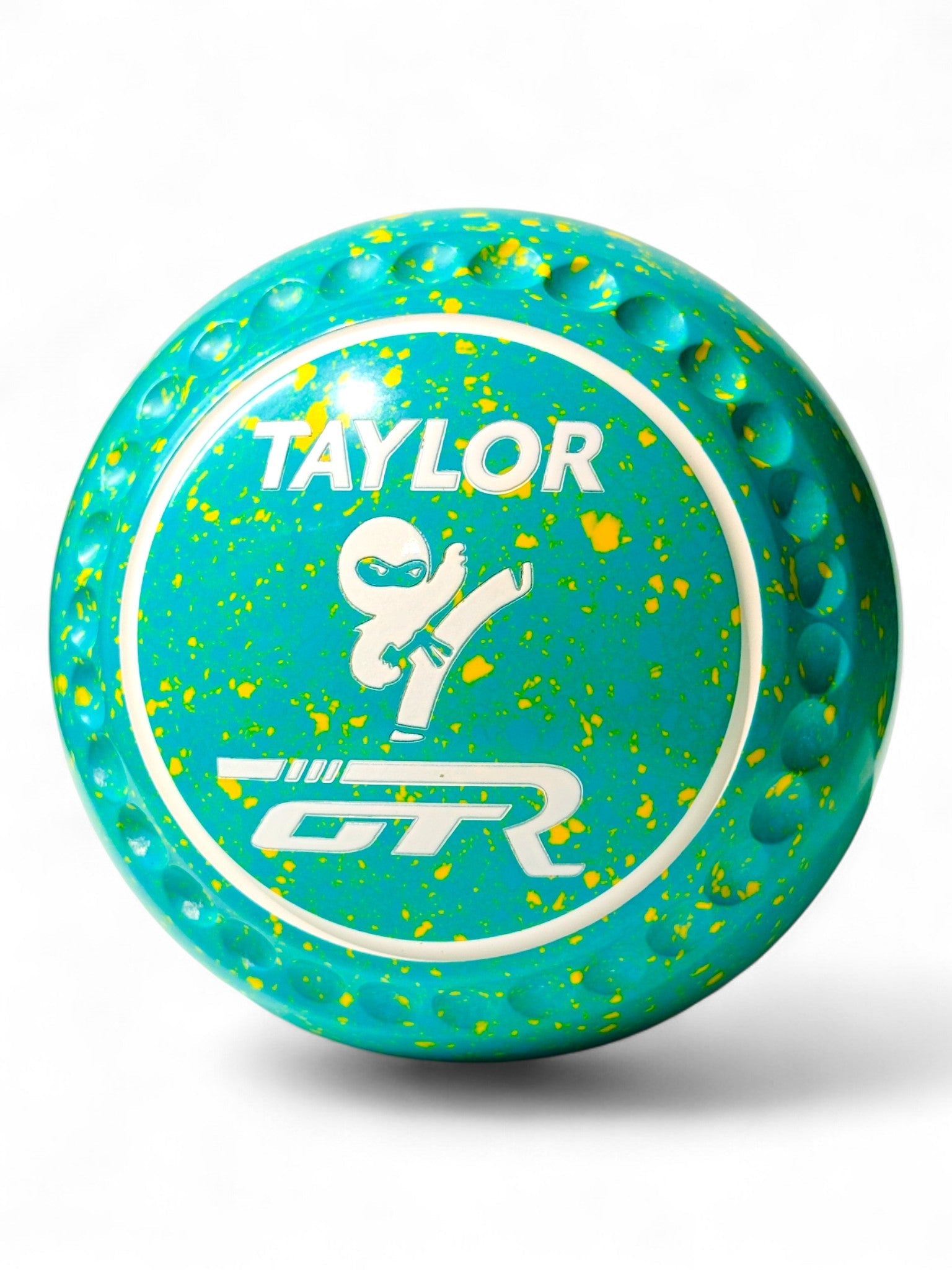 Taylor GTR Mint/ Yellow Karate Size 000 Half Pipe 35 Stamp