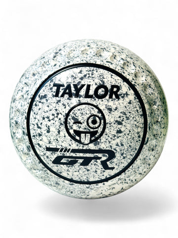 Taylor GTR White/Grey (White Steel) Smiley Face Size 000 Half Pipe 35 Stamp