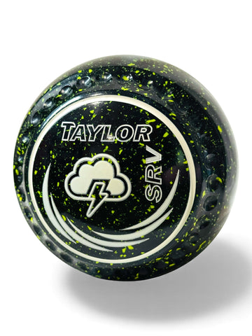 Taylor SRV Black/Lemon Storm Size 000 Half Pipe 34 Stamp