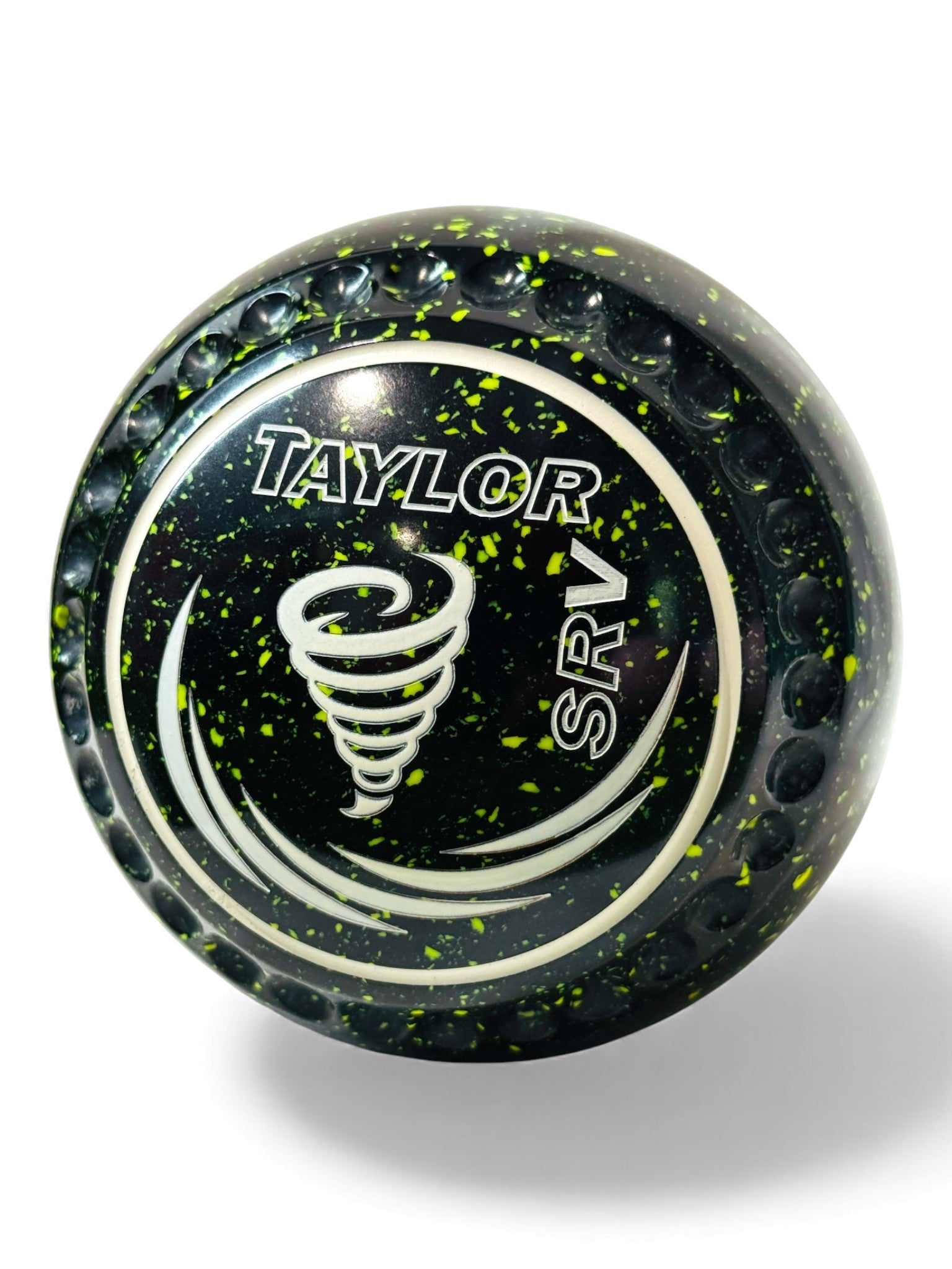 Taylor SRV Black/Lemon Tornado Size 000 Half Pipe 34 Stamp