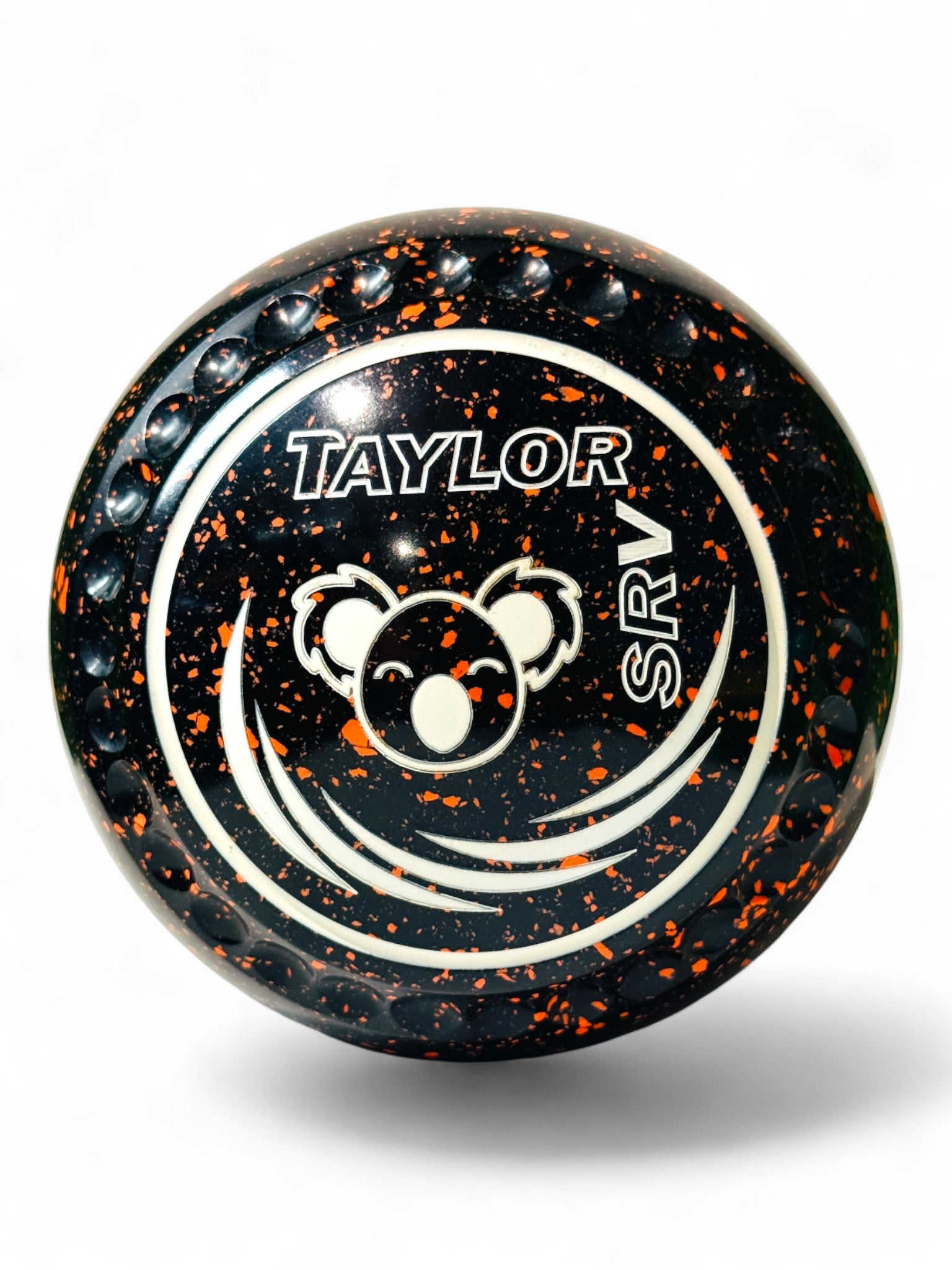 Taylor SRV Black/Orange Koala Size 000 Half Pipe 35 Stamp