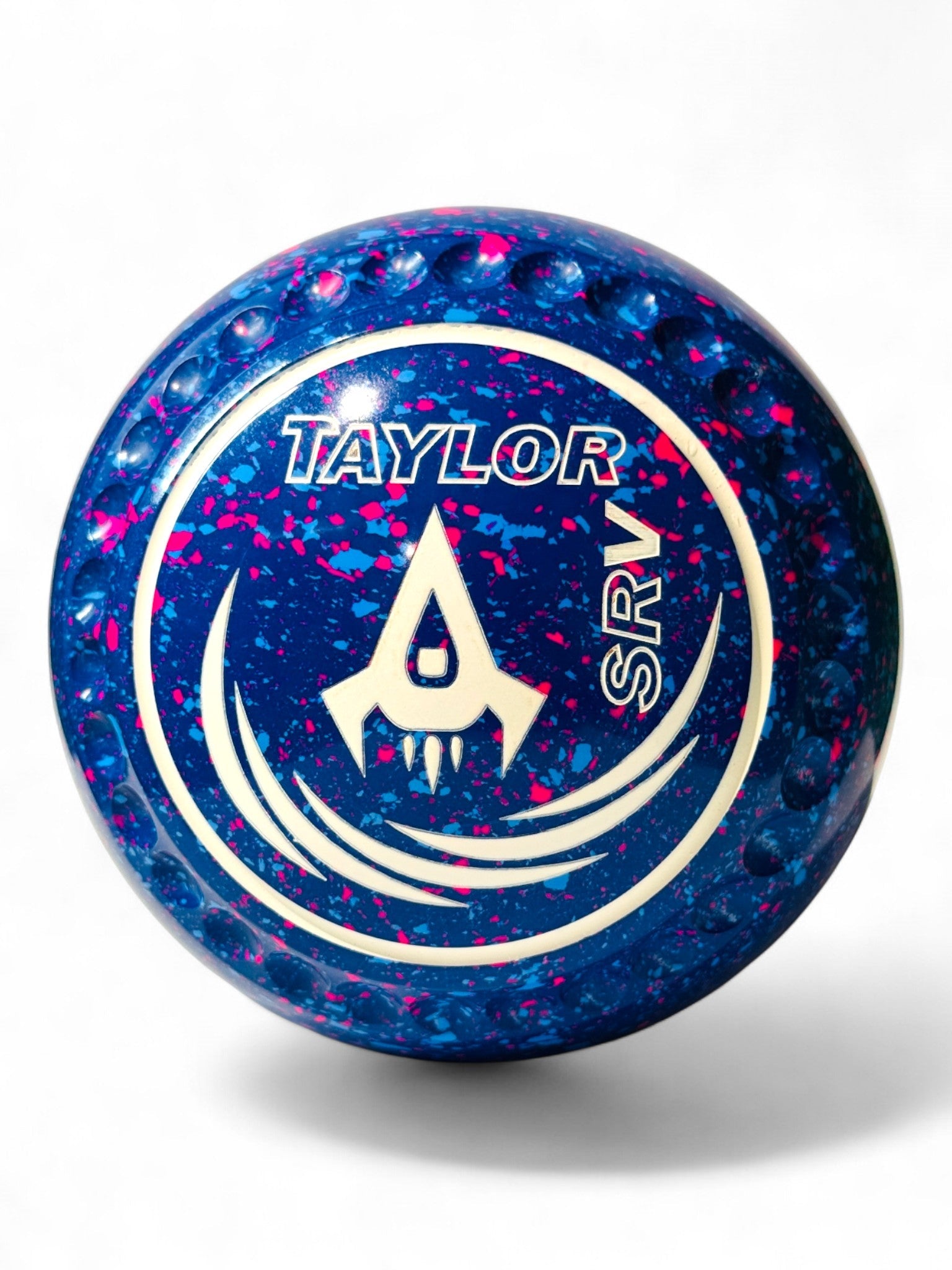Taylor SRV Electric Blue Rocket Size 000 Half Pipe 35 Stamp