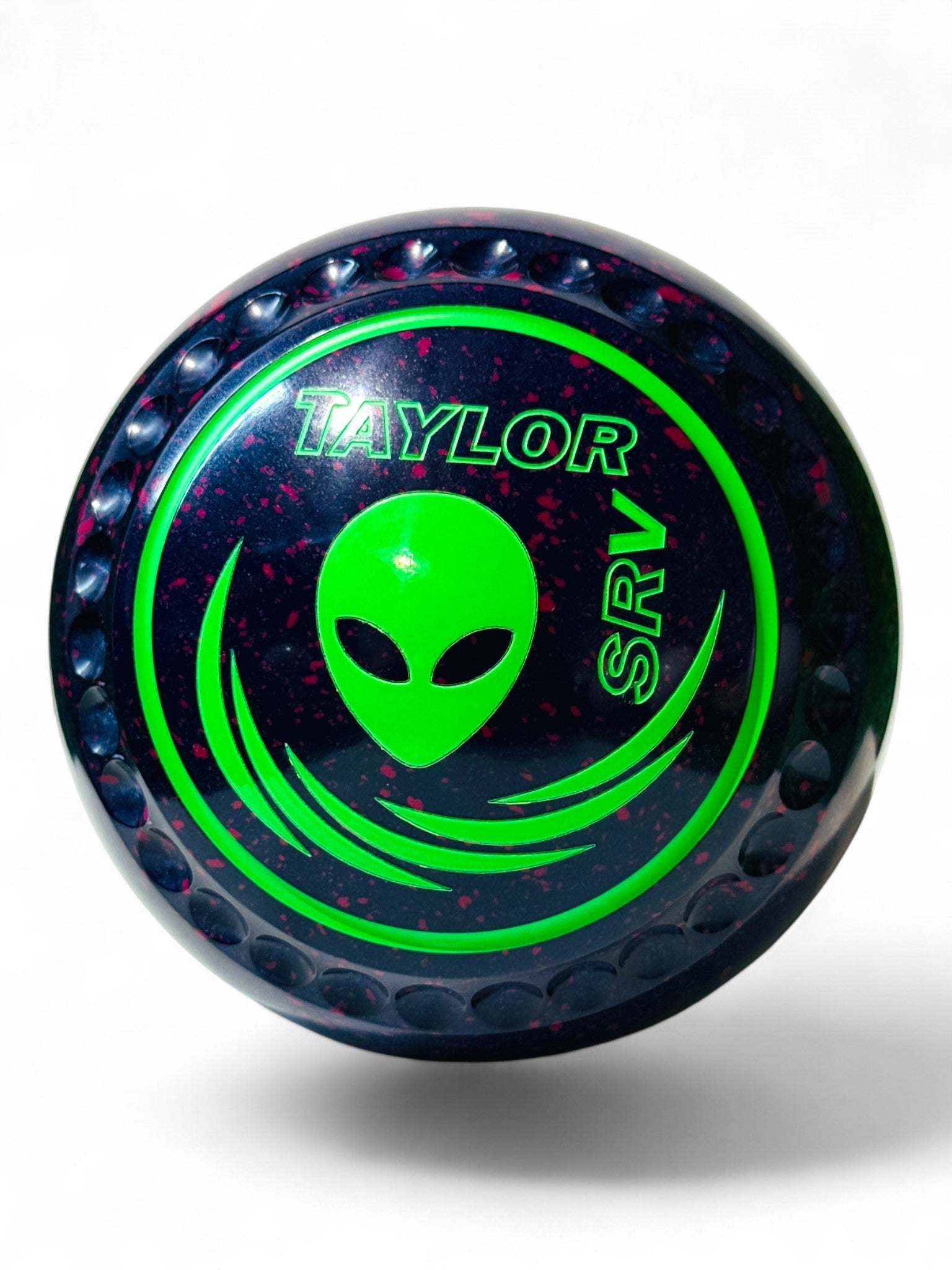 Taylor SRV Dark Blue/Magenta Alien Size 000 Half Pipe 35 Stamp