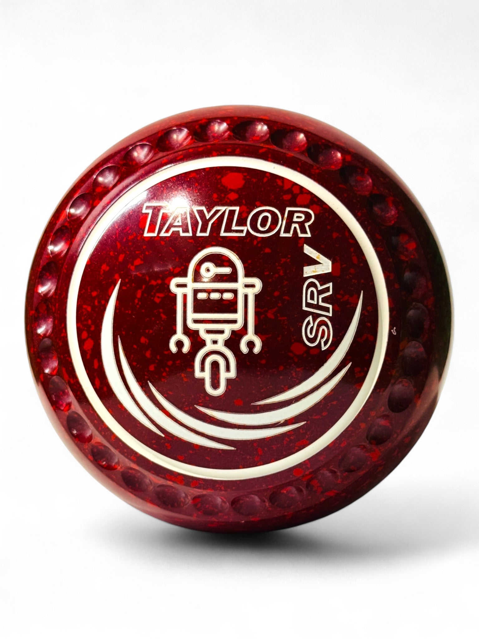 Taylor SRV Maroon/Red Robot Size 000 Half Pipe 35 Stamp