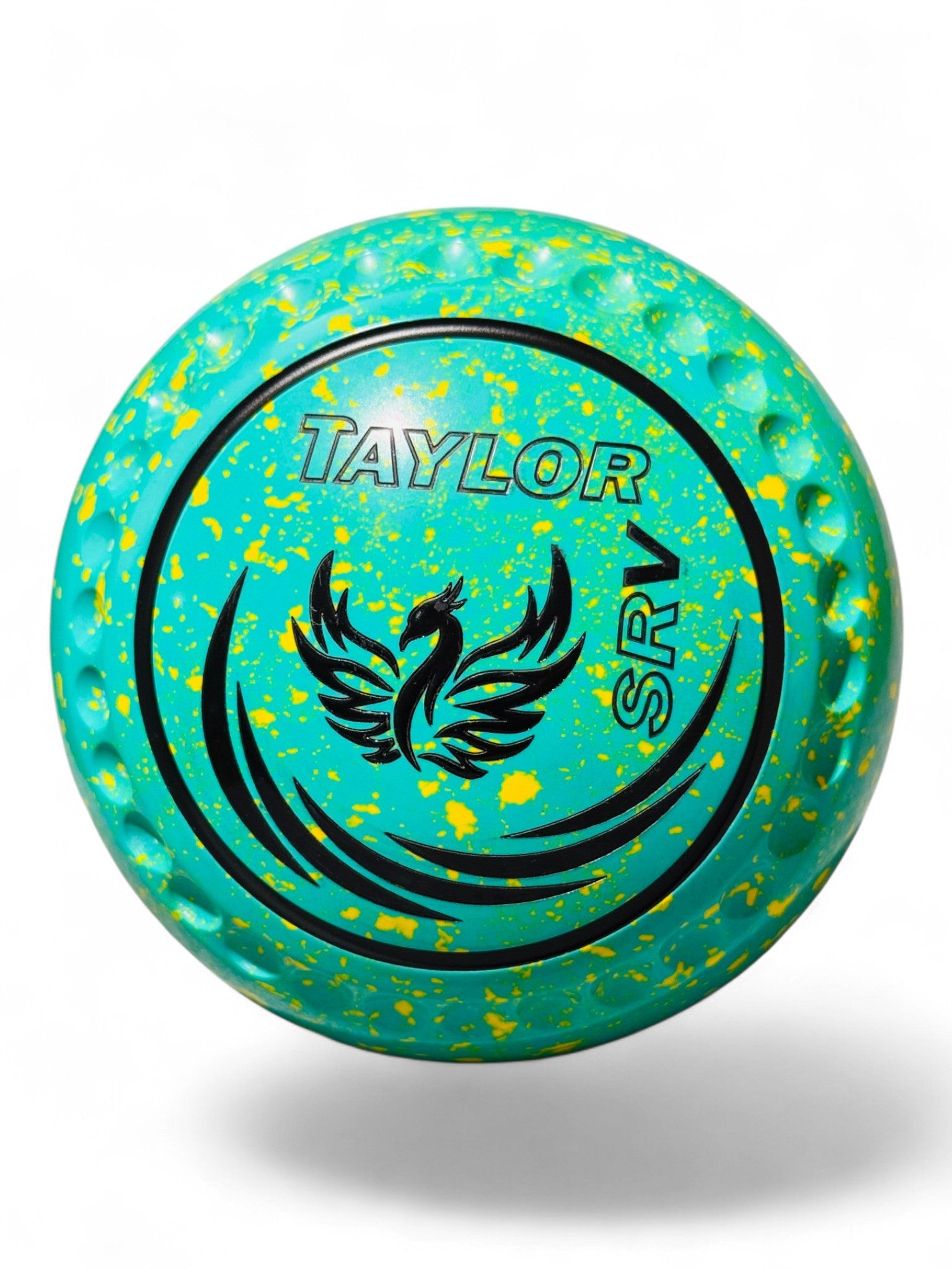 Taylor SRV Mint/Yellow Phoenix Size 000 Half Pipe 35 Stamp