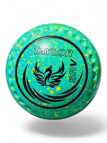Taylor SRV Mint/Yellow Phoenix Size 000 Half Pipe 35 Stamp