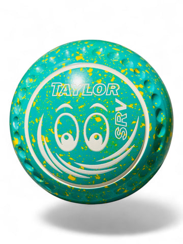 Taylor SRV Mint/Yellow Eyes Size 000 Half Pipe 35 Stamp