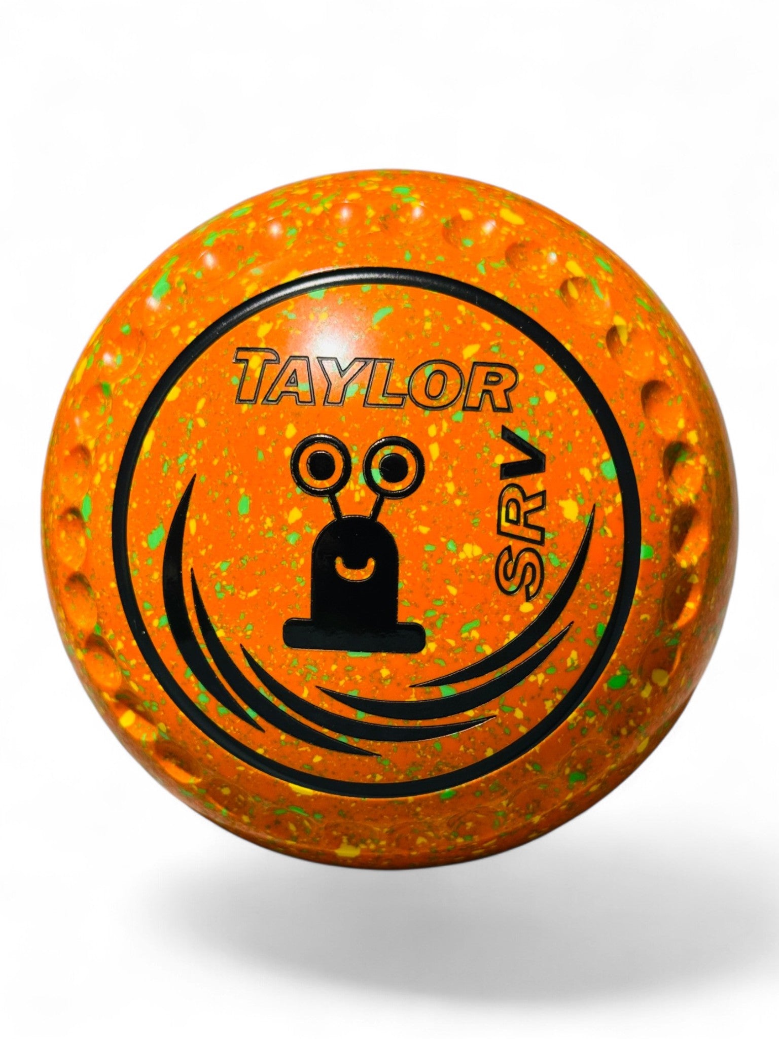 Taylor SRV Orange/Yellow/Lime Snail Size 000 Half Pipe 35 Stamp