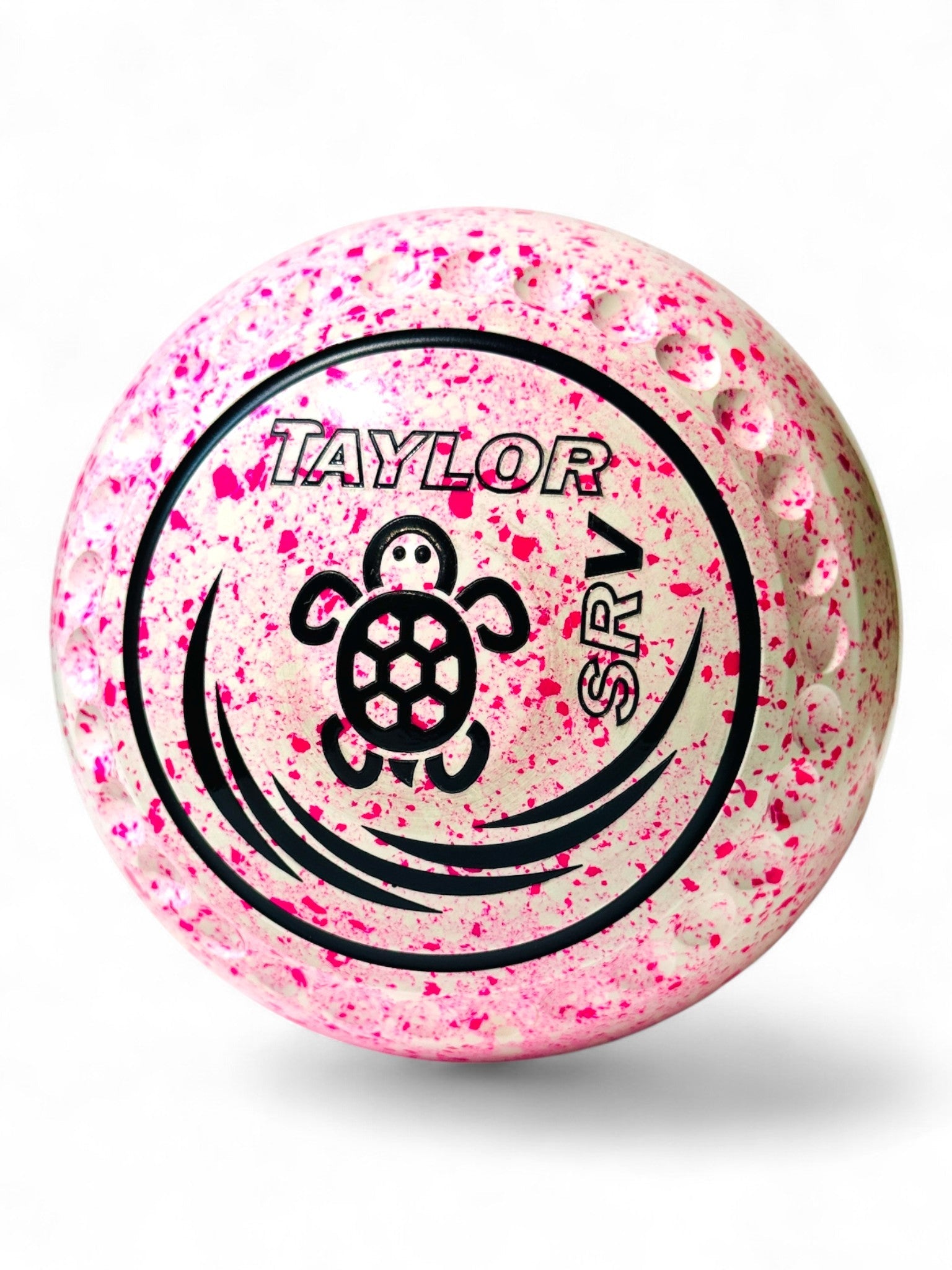 Taylor SRV White/Pink Turtle Size 000 Half Pipe 35 Stamp