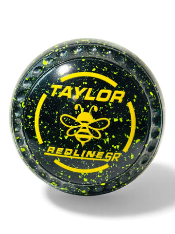 Taylor Redline SR Black/Lemon Bee Size 000 Half Pipe 34 Stamp