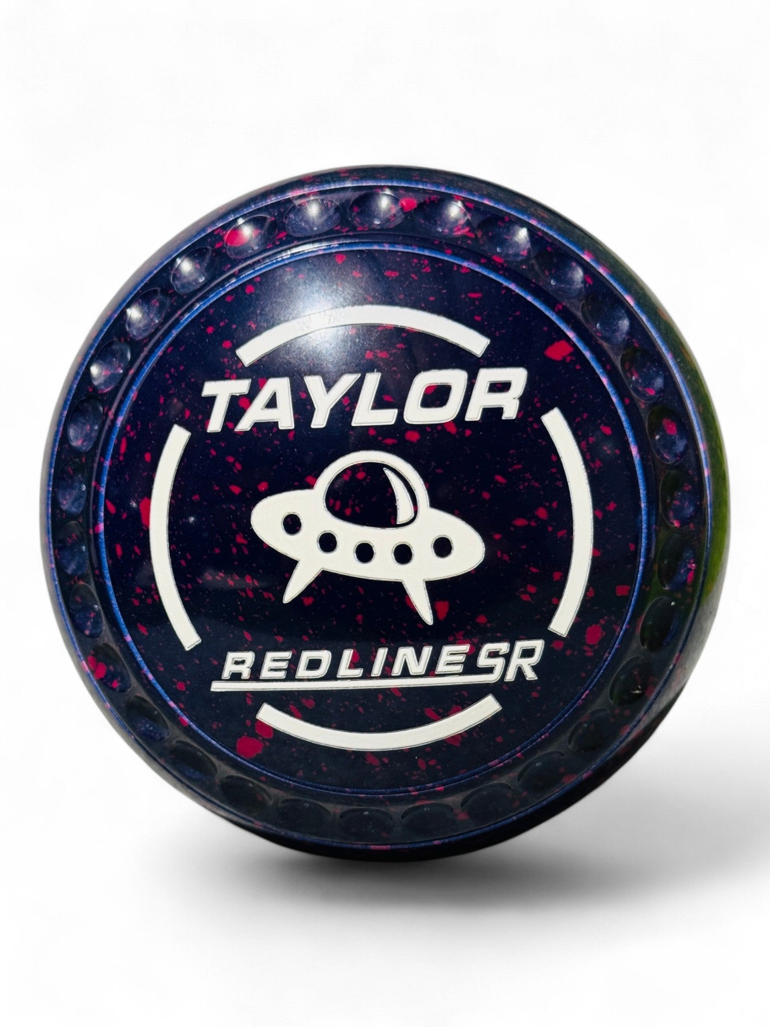 Taylor Redline SR Dark Blue/Magenta Space Ship Size 000 Half Pipe 35 Stamp