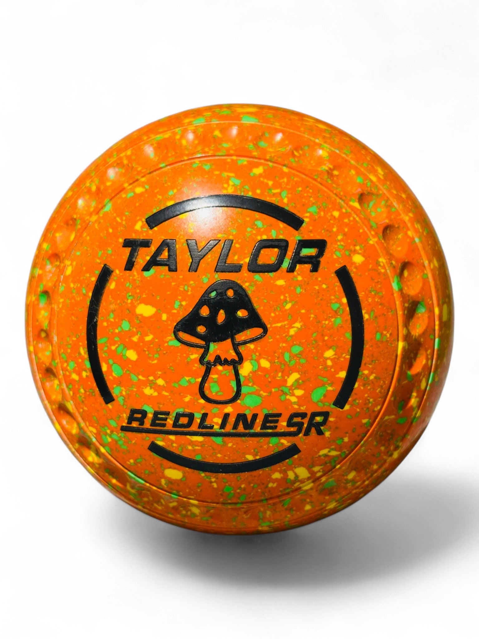 Taylor Redline SR Orange/Yellow/Lime Mushroom Size 000 Half Pipe 35 Stamp
