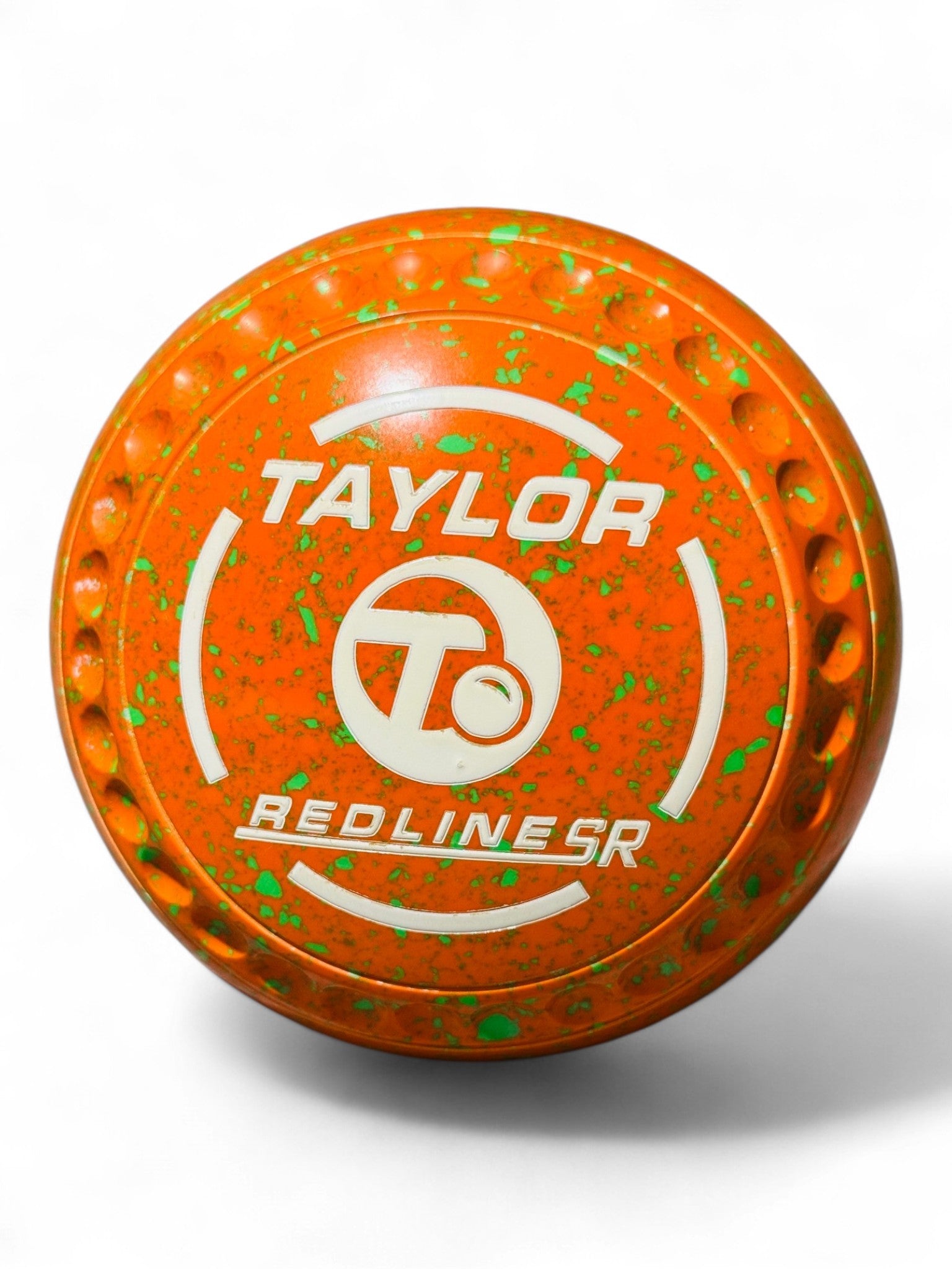 Taylor Redline SR Orange/Yellow/Lime Taylor Logo Size 000 Half Pipe 35 Stamp